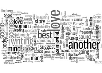 Fototapeta premium How To Write A Love Scene