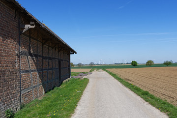 Scheune bei der Grottenhertener Mühle