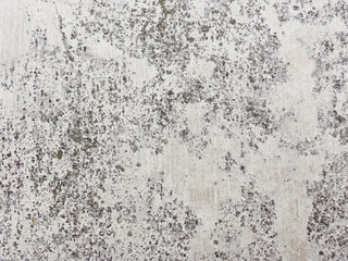 Gray stone horizontal wall background or web banner. Distressed old concrete wall vintage color.