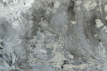 grunge surface with dirt and dust  and scratches on it, strokes of grey color texture background