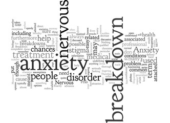 Anxiety And Nervous Breakdown Not Exactly The Same © Bualong