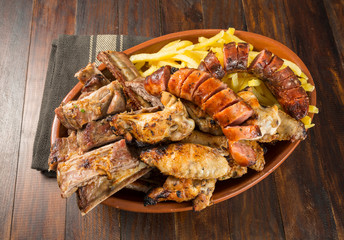 Parrilla de carnes