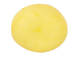 Potato isolated on white background with clipping path