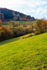 Autumn in the mountains