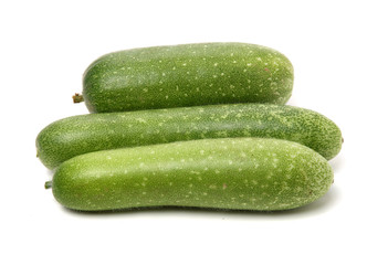 Winter melon on white background 
