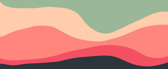 Background in paper style. Abstract colored background. - Illustration	