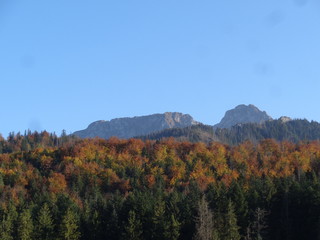 Fototapeta premium Tatrzański Park Narodowy - szlak na Giewont
