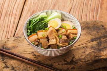 Chinese cuisine - braised pork rice