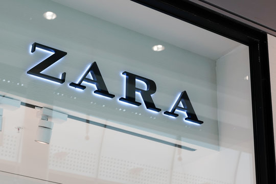 Zara Retail logo clothing store shop