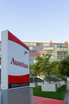 AUA Austrian Airlines headquarters Vienna Airport