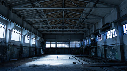 Alte Industriehalle, Dachau Papierfabrik