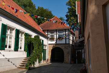 Fototapeta na wymiar Historische Altstadt Tecklenburg, Deutschland