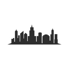 Modern city skyline concept vector illustration design 