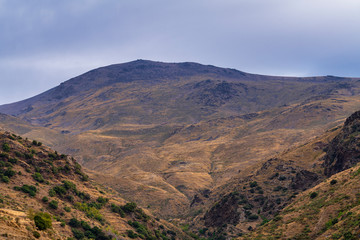 mountainous landscape of Sierra Nevada (Spain)