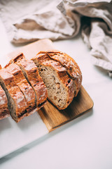 Seven Grain Artisan home made Bread Loaf