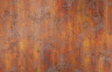 aged eroded rusty metal