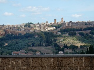 Orvieto - Panorama dal Belvedere Farnese