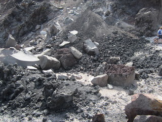 landschaft, himmel, berg, natur, berg, wüste, blau, green, vulkan cerro negro , nicaragua, berg, aktiv, volcano, landschaftidyll, krater © atropin