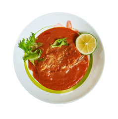 Poached Salmon in Coconut Lime Sauce