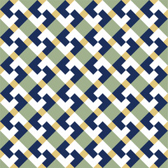 Colorful abstract seamless geometrical tiles pattern