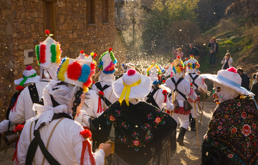 Almiruete Karneval, Guadalajara, Castilla la Mancha, Spanien, Europe