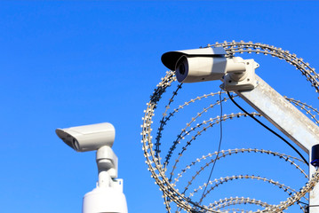A modern protective system for monitoring the state of the border of the territory.