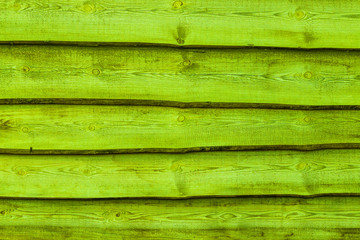 green wooden boards background