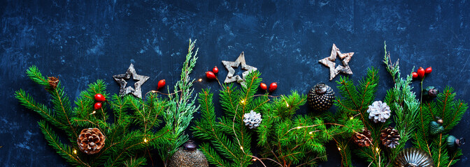 Christmas decoration background