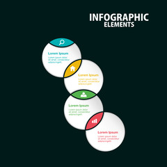 Business Infographic Template. Modern Infographics Timeline Design Template. Vector Illustration