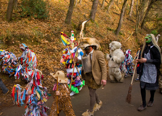 La Vijanera Carnival, Silio Cantabria, Spain