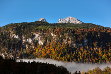 Herbstlandschaft bei Berchtesgaden
