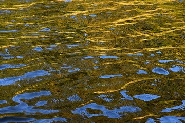 calm flowing river water
