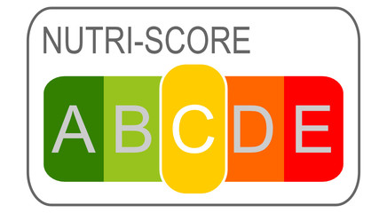 Nutri-Score Label, 5-colour Nutrition Label - illustration