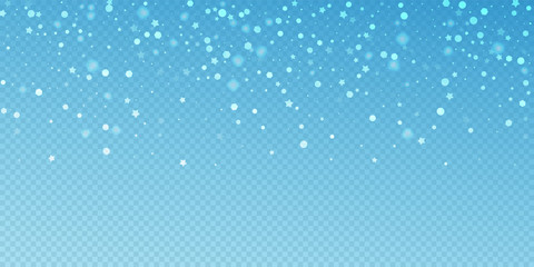 Magic stars random Christmas background. Subtle fl