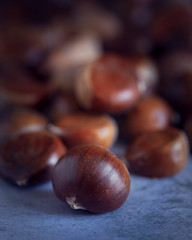 Bodegón de castañas