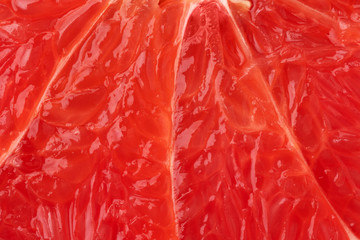 Grapefruit close up. Citrus fruit background