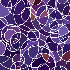 abstract vector stained-glass mosaic background