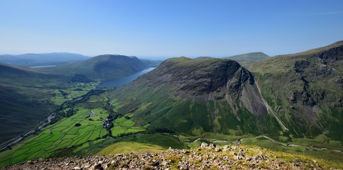 Wasdale from the Highnose Head
