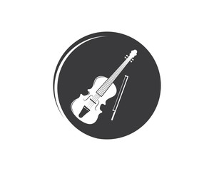 violin icon vector illustration design