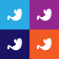stomach icon. Element of body parts icon. Premium quality graphic design icon. Signs and symbols collection icon for websites, web design, mobile app