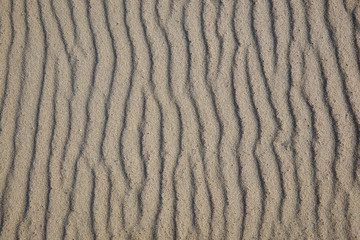 Ebbe und Flut am Nordseestrand