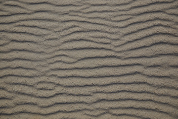 Ebbe und Flut am Nordseestrand