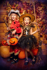 family halloween party