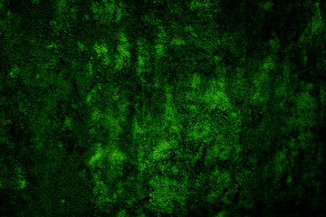 Dark green rusty metal wall texture abstract background