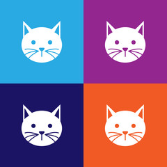 cat icon. Element of ghost elements illustration. Thin line illustration for website design and development, app development. Premium icon