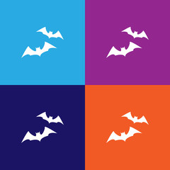 bat icon. Element of ghost elements illustration. Thin line illustration for website design and development, app development. Premium icon