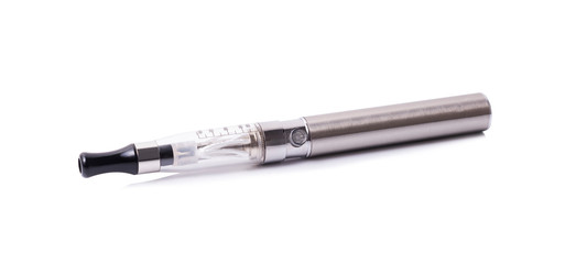 Electronic cigarette on white background