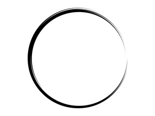 Grunge circle made for marking purpose.Grunge oval shape made for your design.