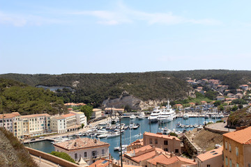 Fototapeta na wymiar Paysage de Corse / Bonifacio / France