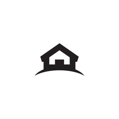Home logo design vector illustration template